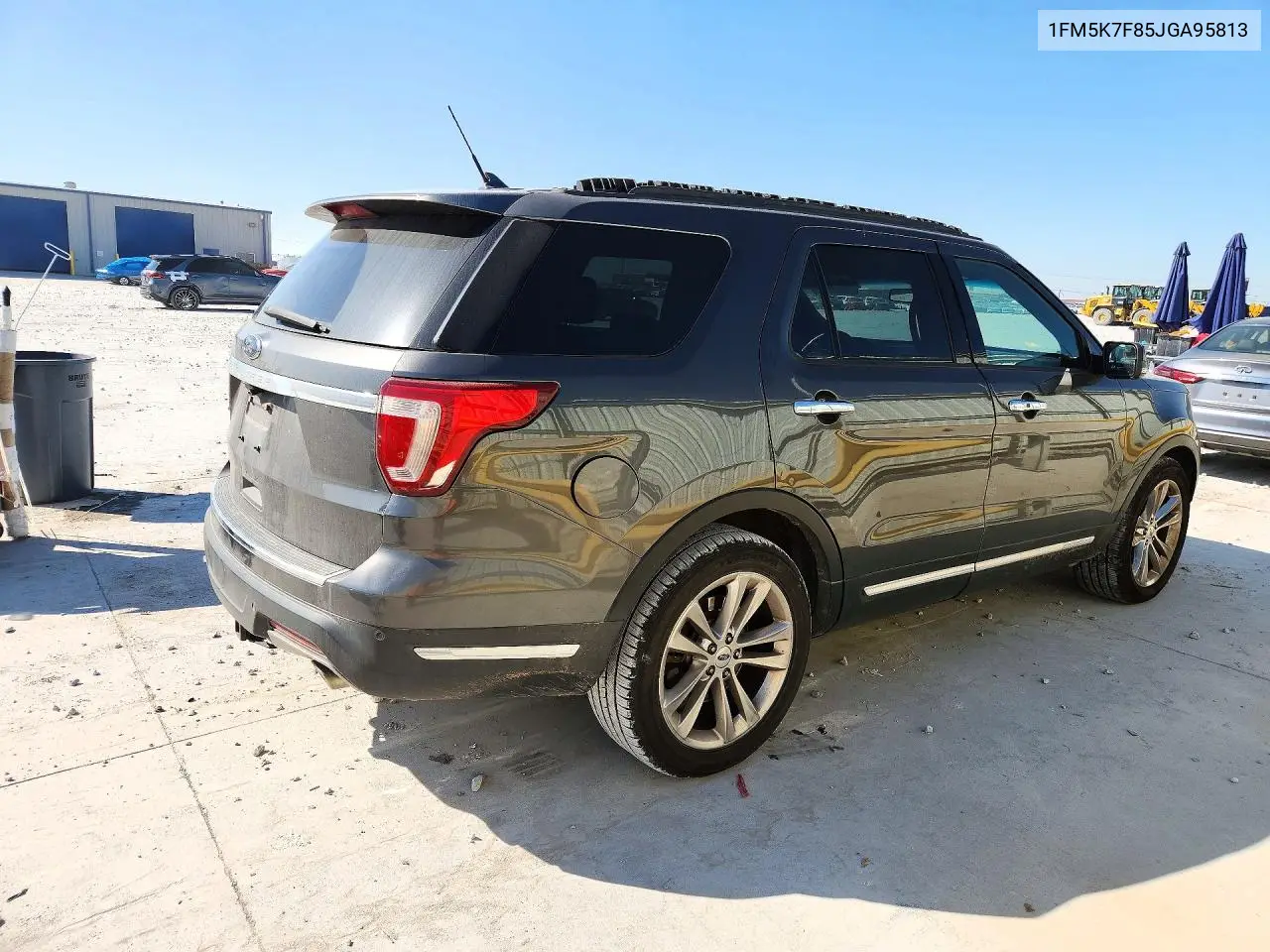 2018 FORD EXPLORER VIN 1FM5K7F85JGA95813 — фото 3