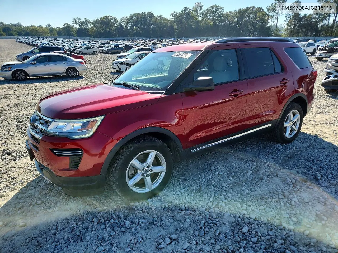 FORD EXPLORER 2018, VIN 1FM5K7D84JGB15116