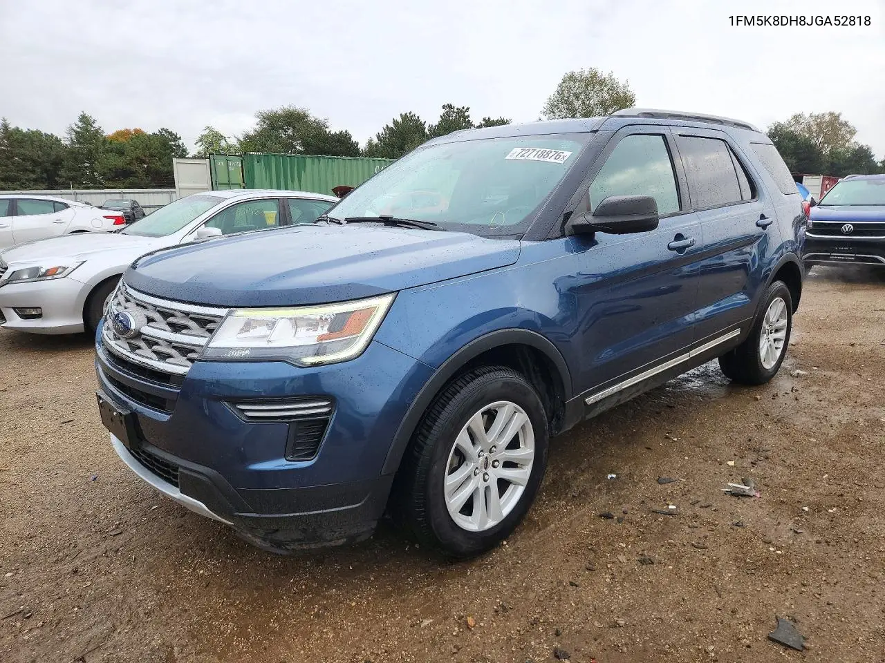 FORD EXPLORER 2018, VIN 1FM5K8DH8JGA52818