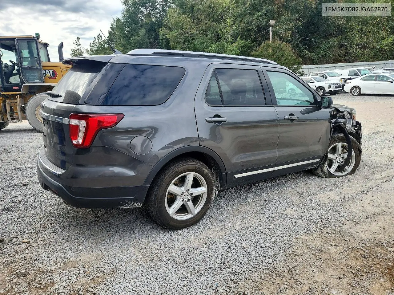 2018 FORD EXPLORER VIN 1FM5K7D82JGA62870 — фото 3