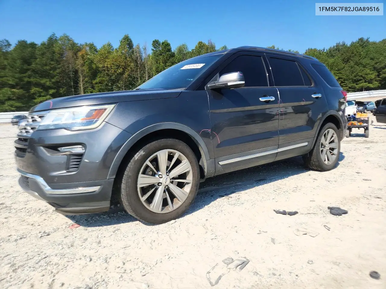 FORD EXPLORER 2018, VIN 1FM5K7F82JGA89516