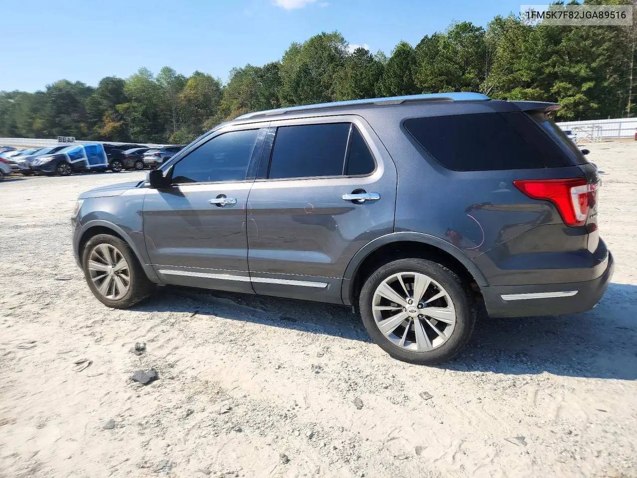 2018 FORD EXPLORER VIN 1FM5K7F82JGA89516 — фото 2