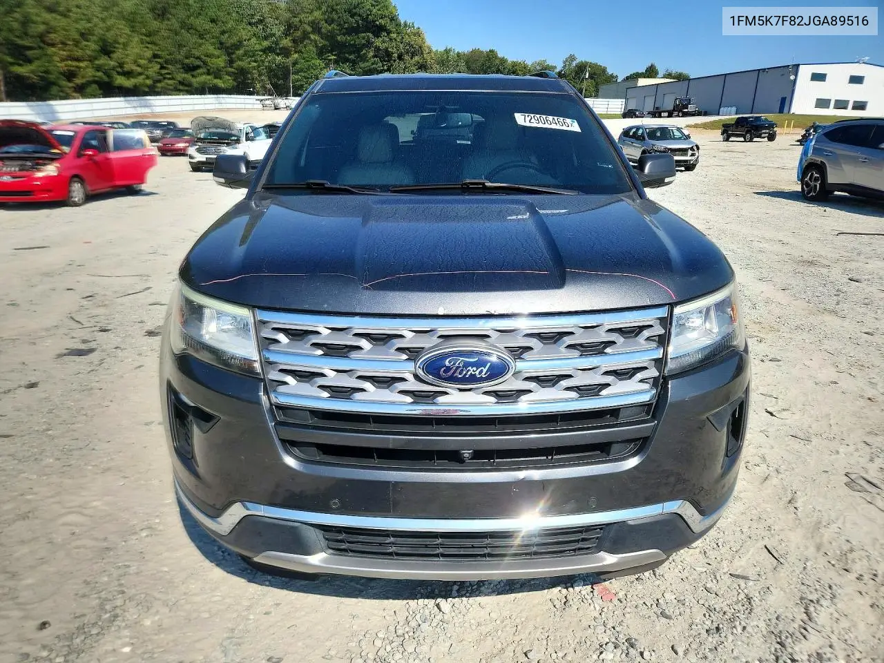 2018 FORD EXPLORER VIN 1FM5K7F82JGA89516 — фото 5