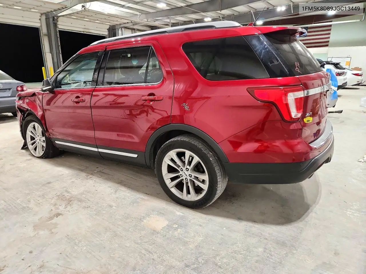 2018 FORD EXPLORER VIN 1FM5K8D89JGC13449 — фото 2