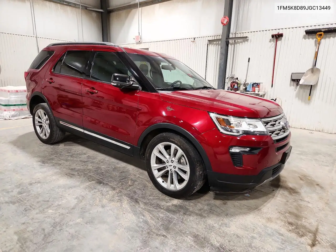 2018 FORD EXPLORER VIN 1FM5K8D89JGC13449 — фото 4