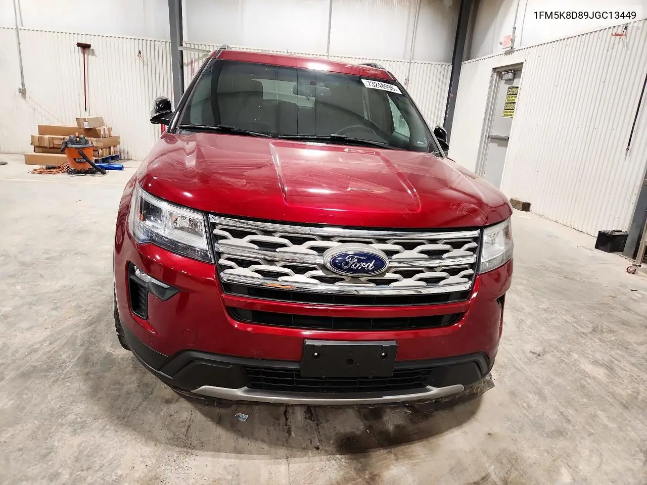 2018 FORD EXPLORER VIN 1FM5K8D89JGC13449 — фото 5