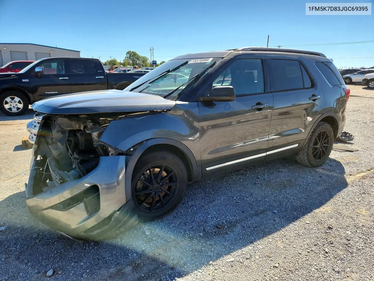 FORD EXPLORER 2018, VIN 1FM5K7D83JGC69395