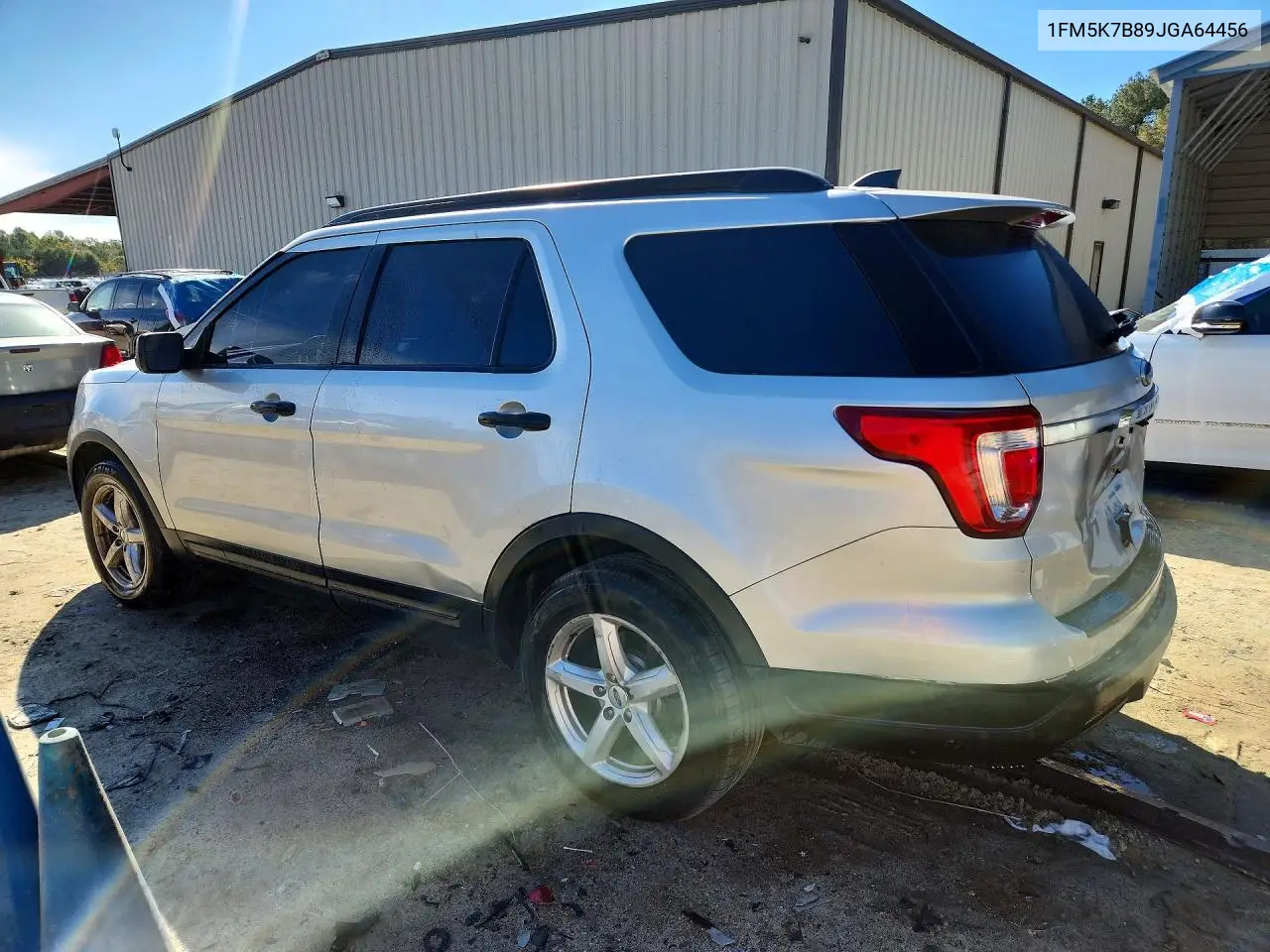 2018 FORD EXPLORER VIN 1FM5K7B89JGA64456 — фото 2