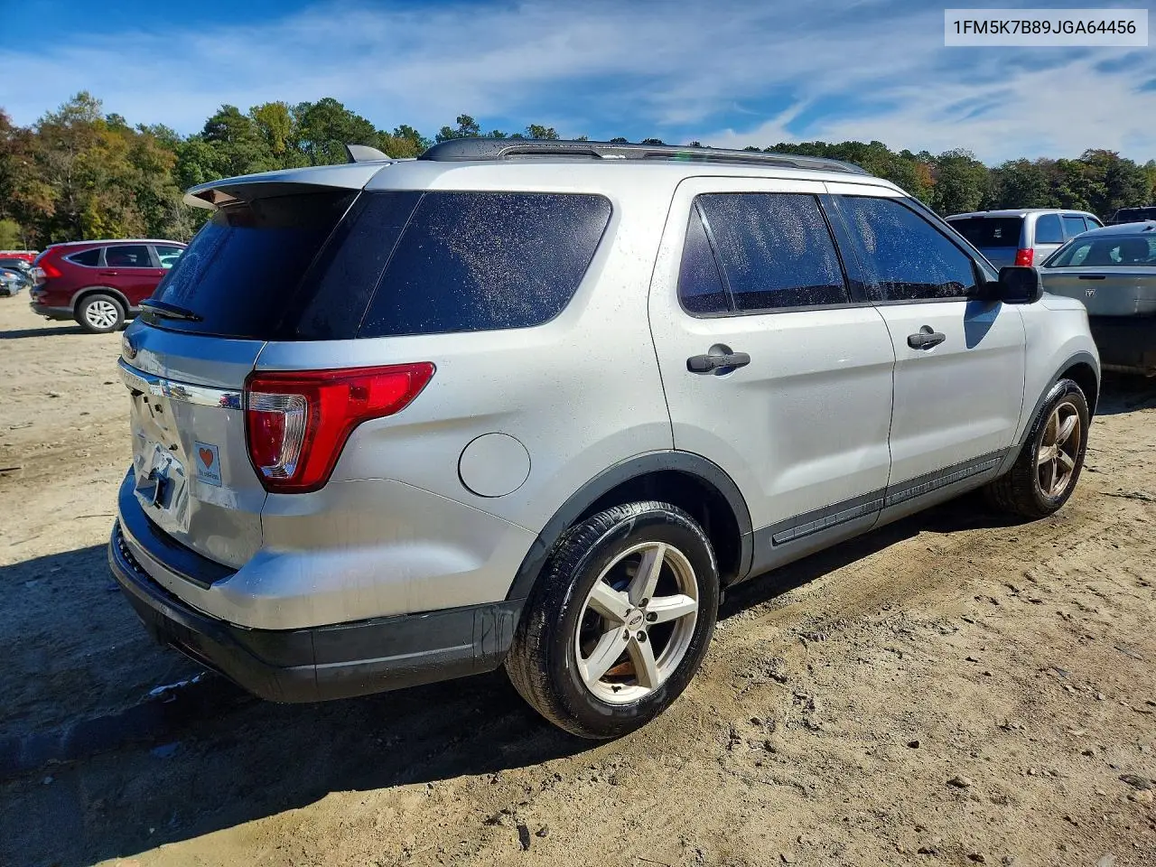 2018 FORD EXPLORER VIN 1FM5K7B89JGA64456 — фото 3
