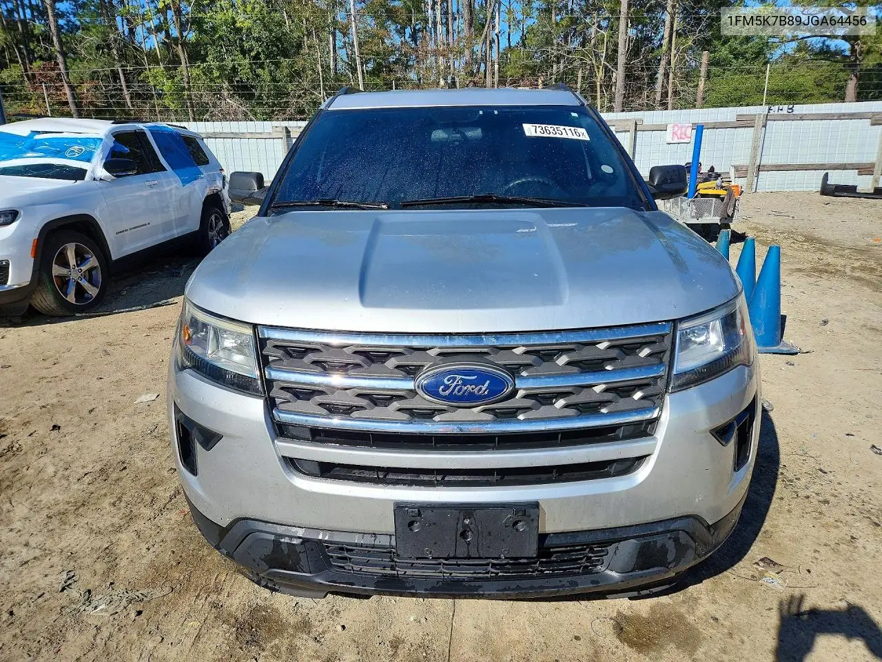 2018 FORD EXPLORER VIN 1FM5K7B89JGA64456 — фото 5