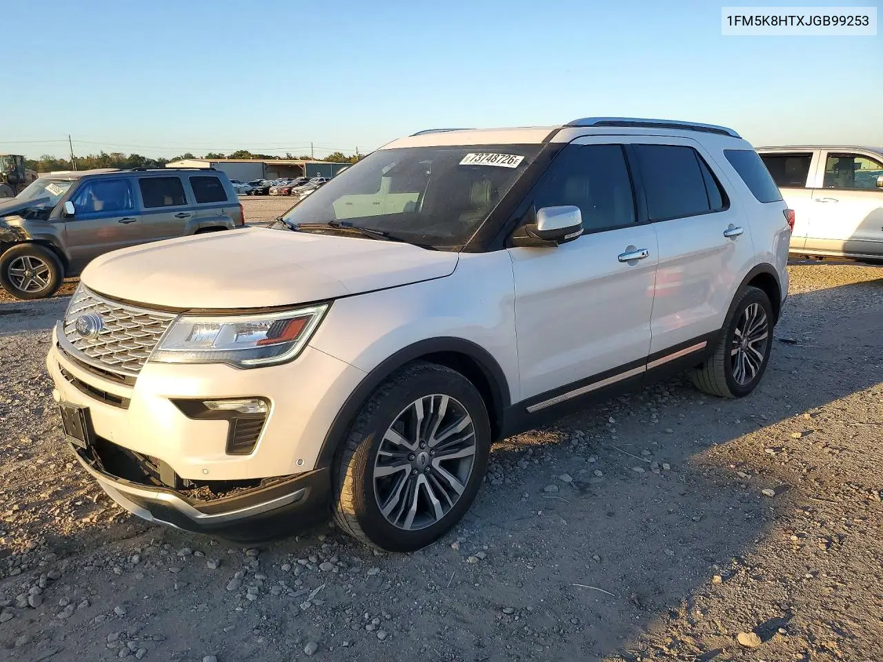 FORD EXPLORER 2018, VIN 1FM5K8HTXJGB99253