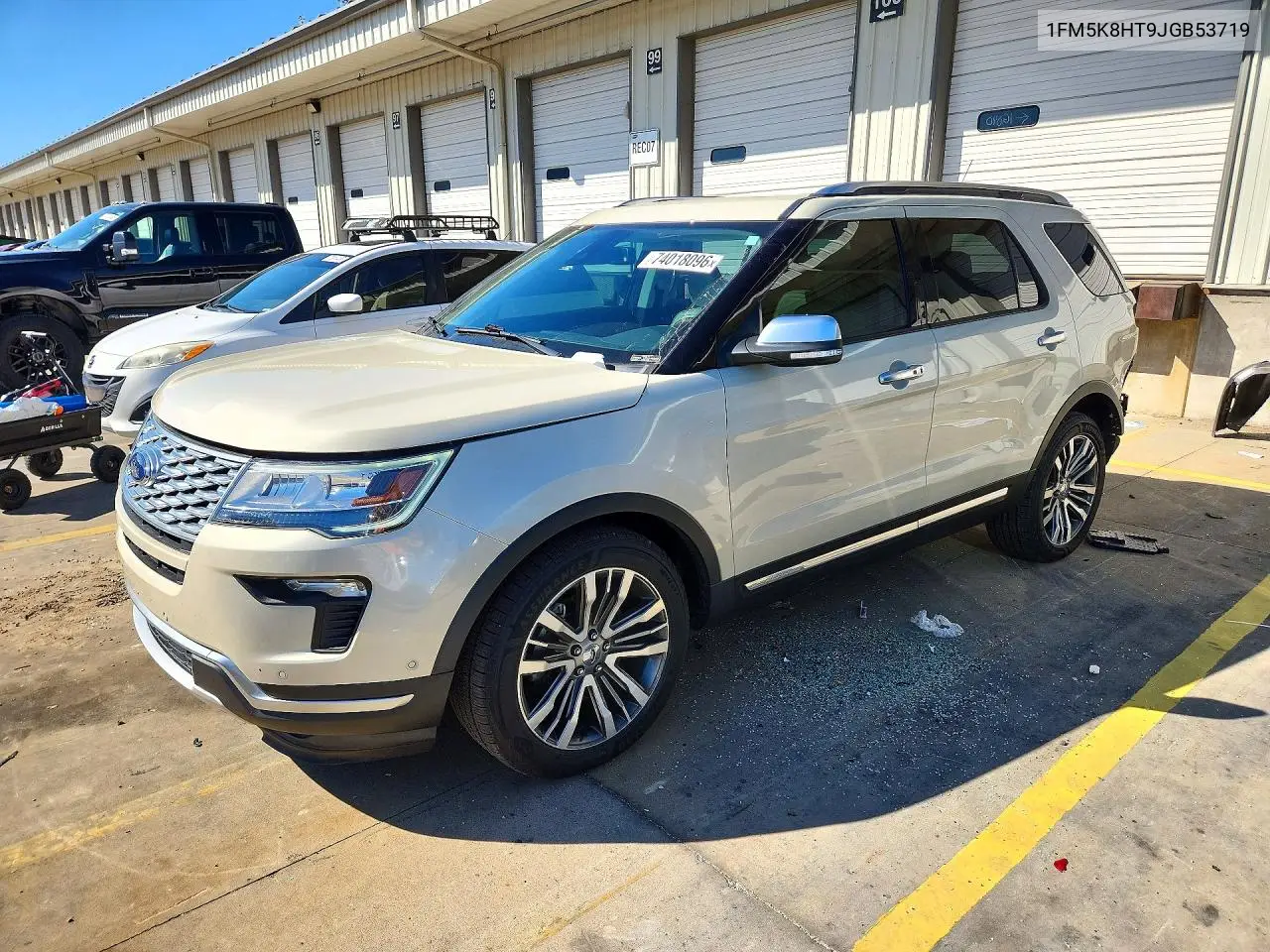 FORD EXPLORER 2018, VIN 1FM5K8HT9JGB53719