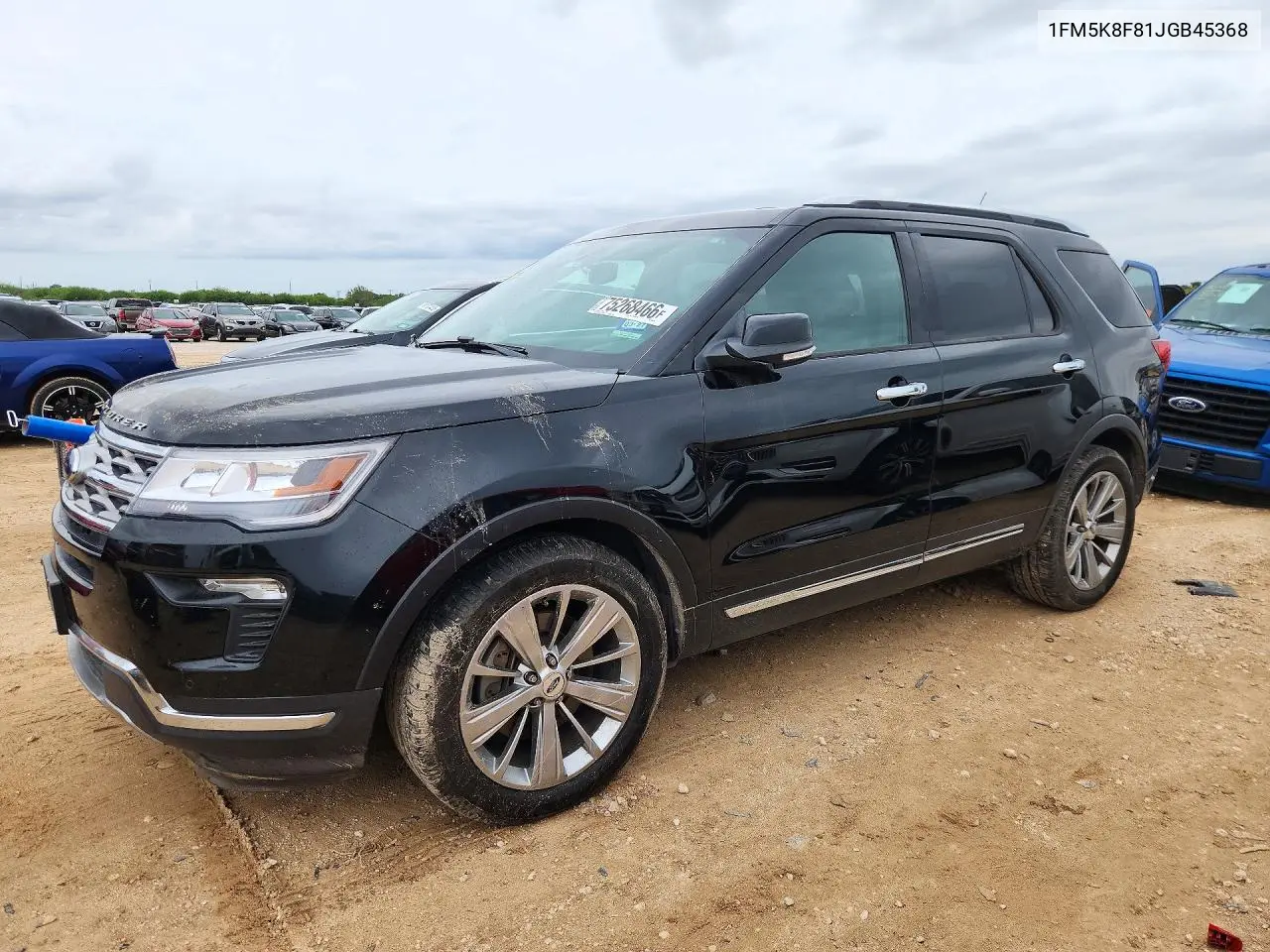 FORD EXPLORER 2018, VIN 1FM5K8F81JGB45368