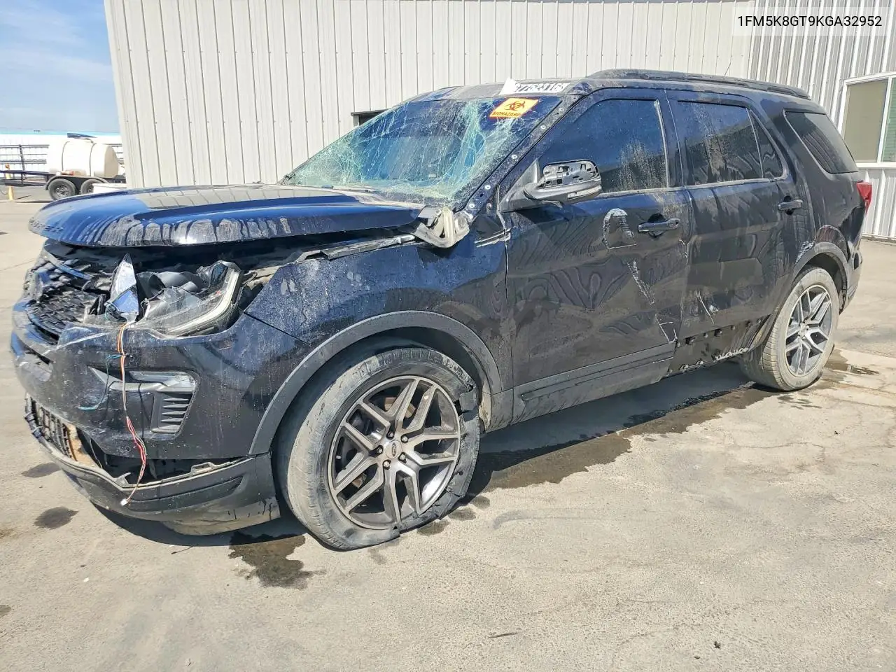 FORD EXPLORER 2019, VIN 1FM5K8GT9KGA32952