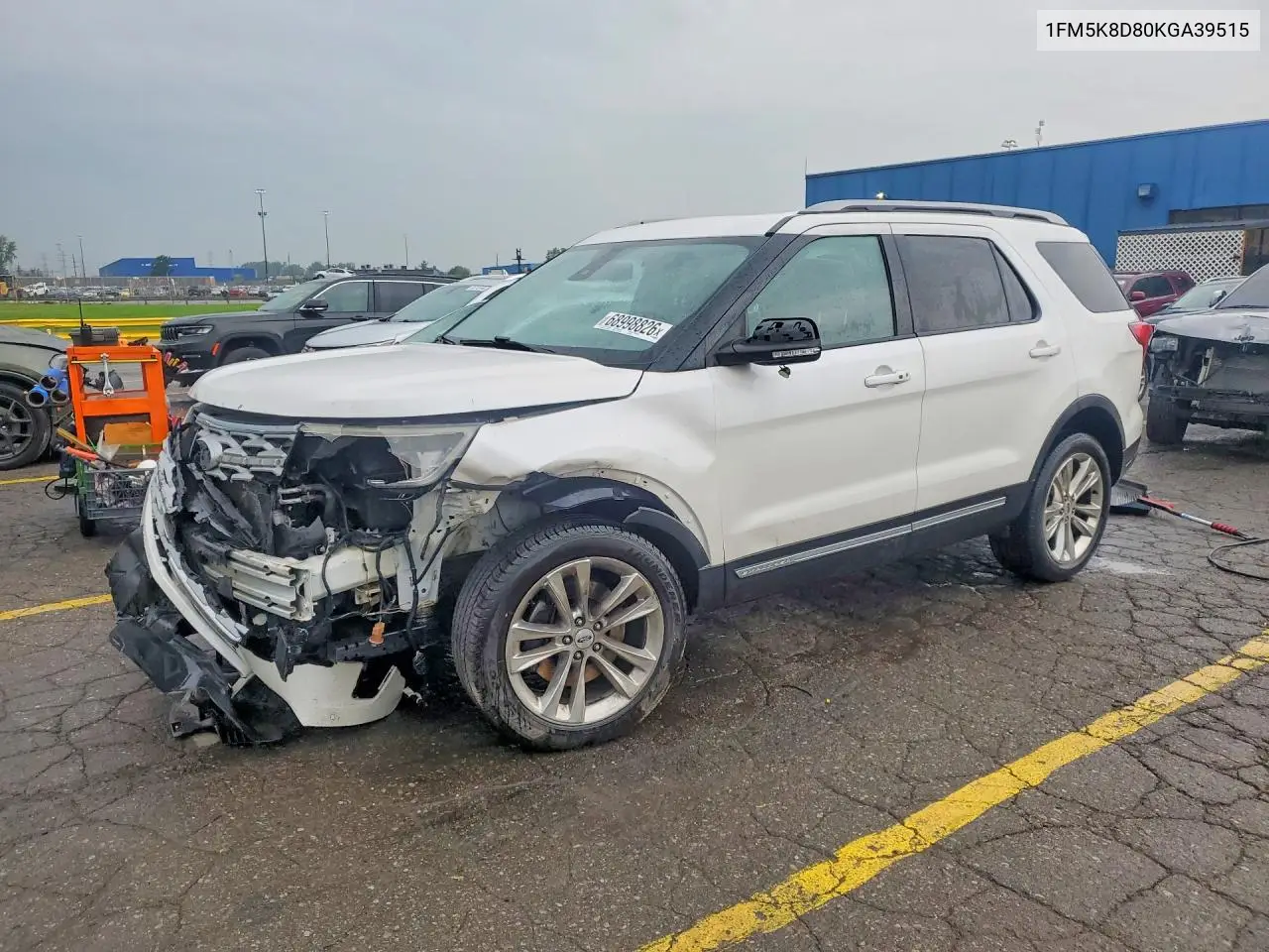 FORD EXPLORER 2019, VIN 1FM5K8D80KGA39515