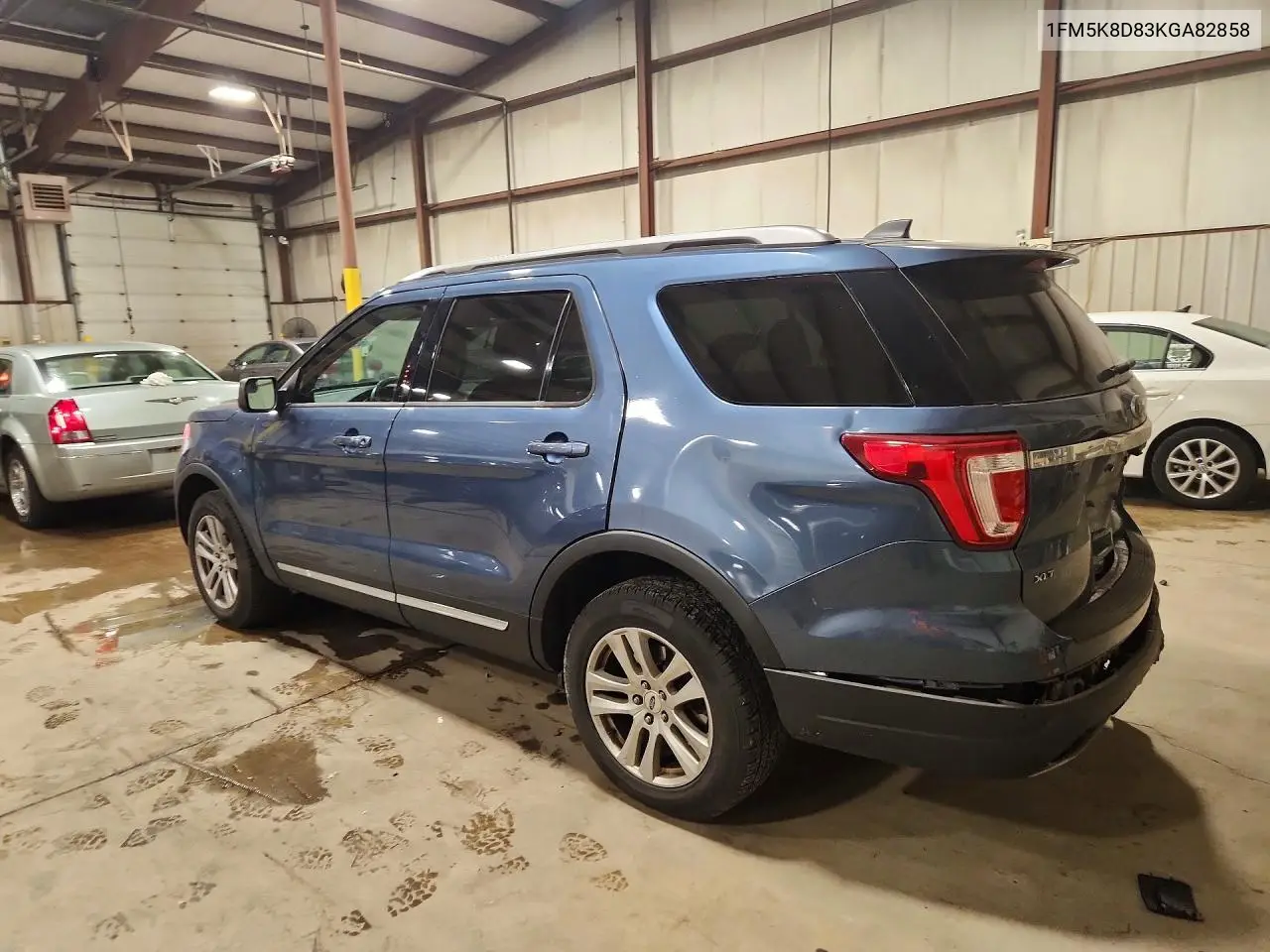 2019 FORD EXPLORER VIN 1FM5K8D83KGA82858 — фото 2