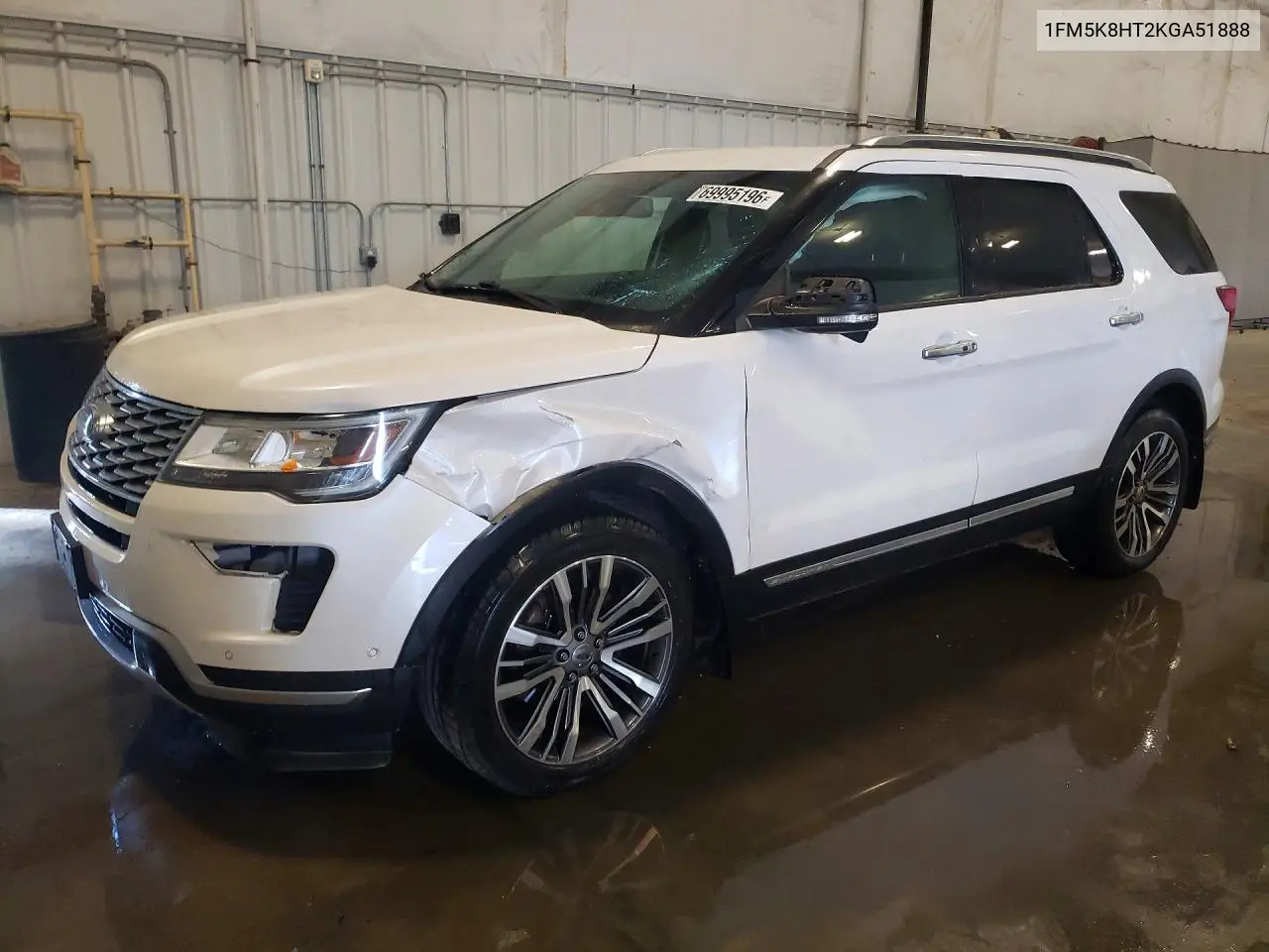 FORD EXPLORER 2019, VIN 1FM5K8HT2KGA51888