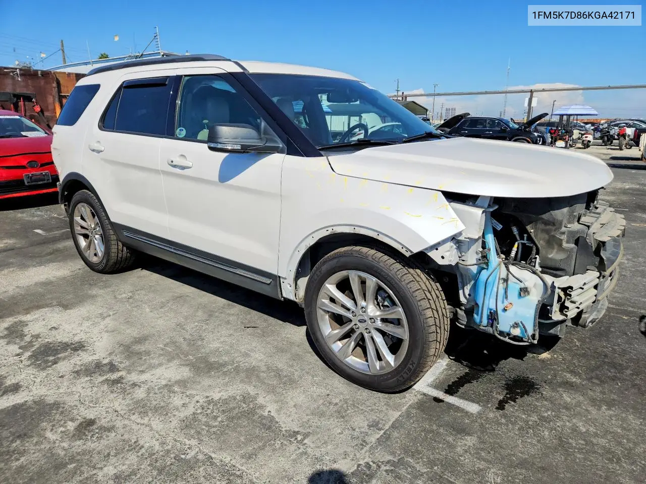2019 FORD EXPLORER VIN 1FM5K7D86KGA42171 — фото 4