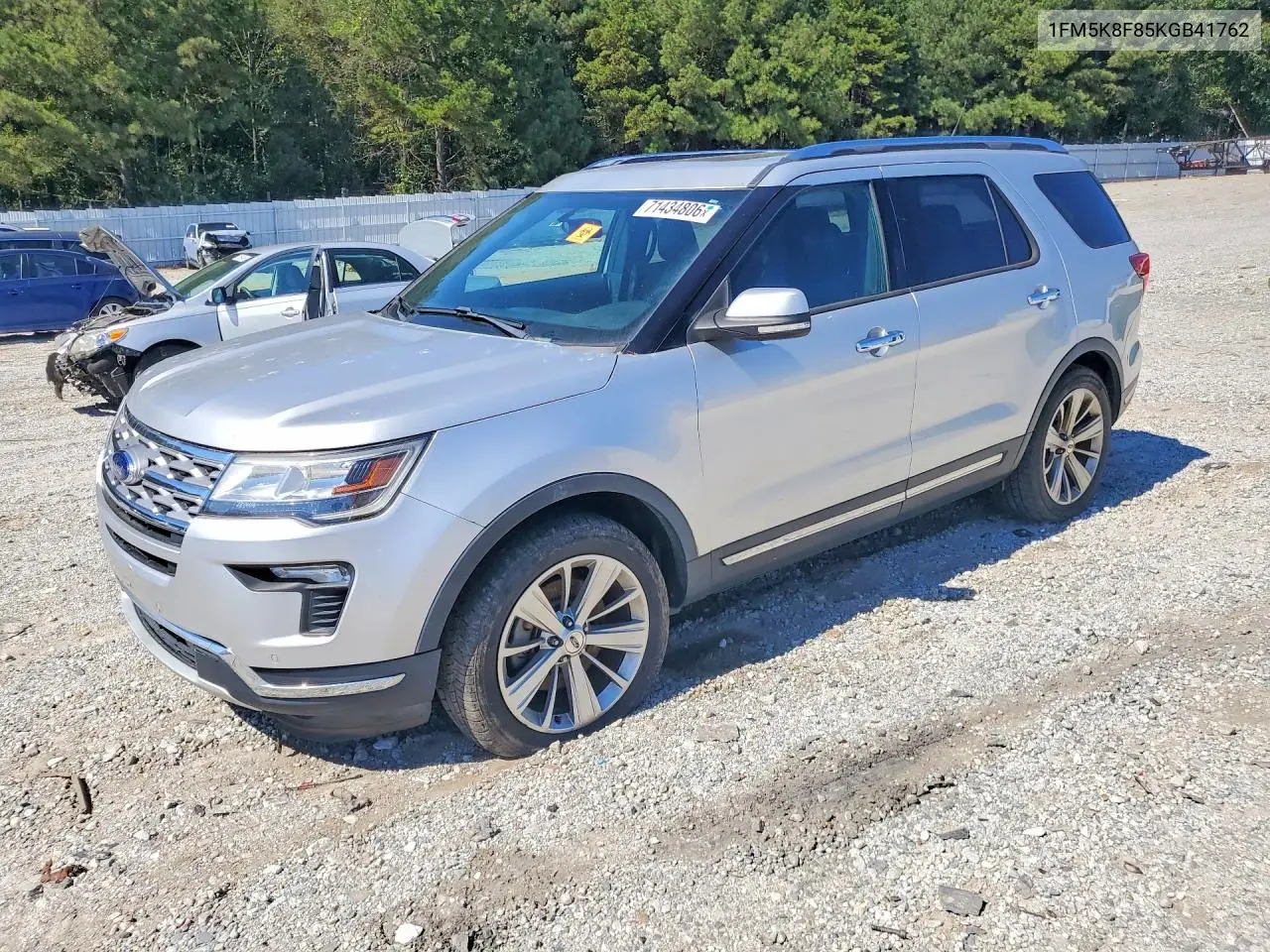 FORD EXPLORER 2019, VIN 1FM5K8F85KGB41762