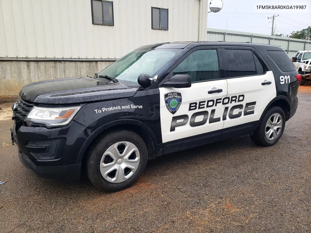 FORD EXPLORER 2019, VIN 1FM5K8AR0KGA19987