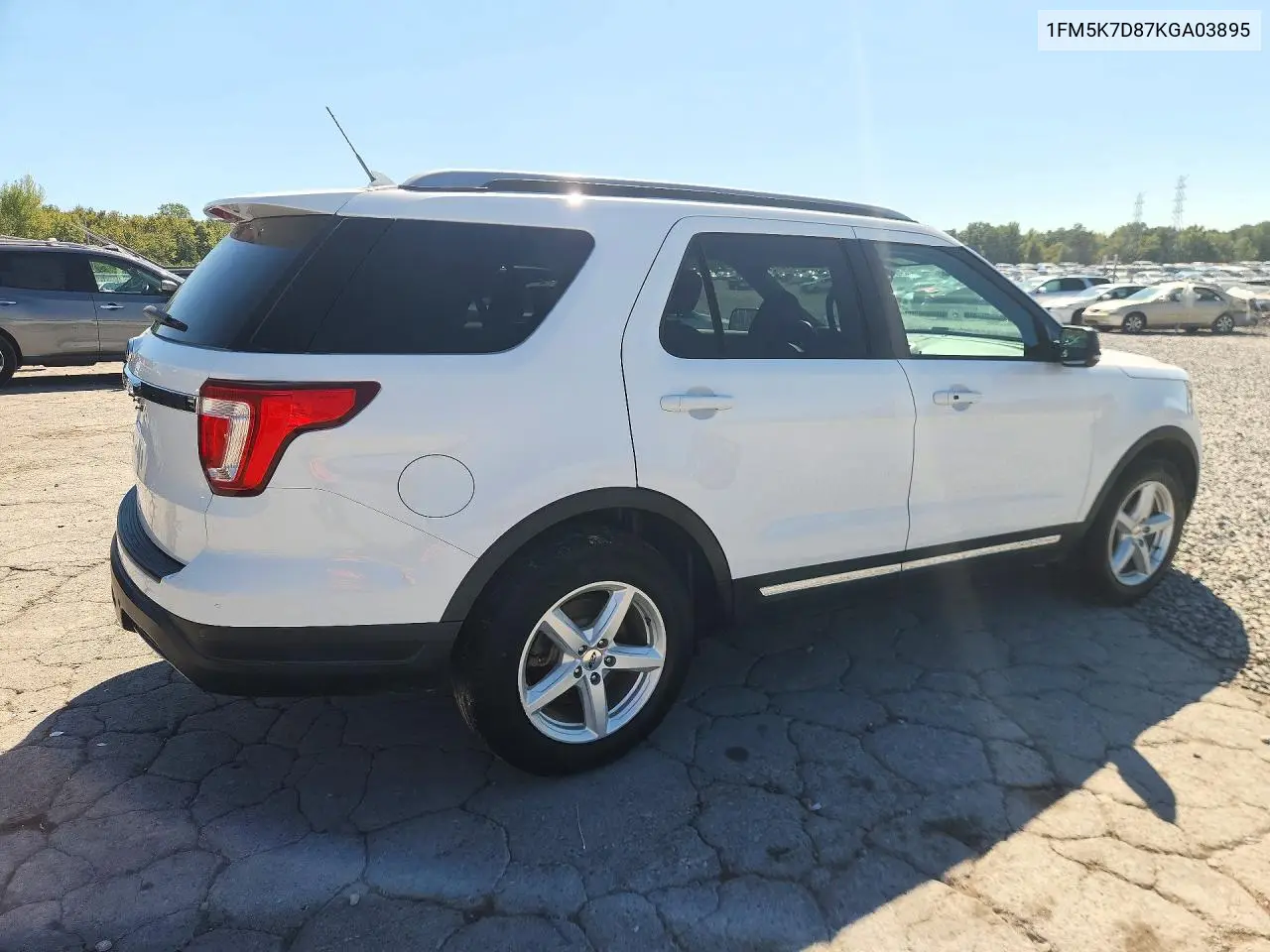 2019 FORD EXPLORER VIN 1FM5K7D87KGA03895 — фото 3