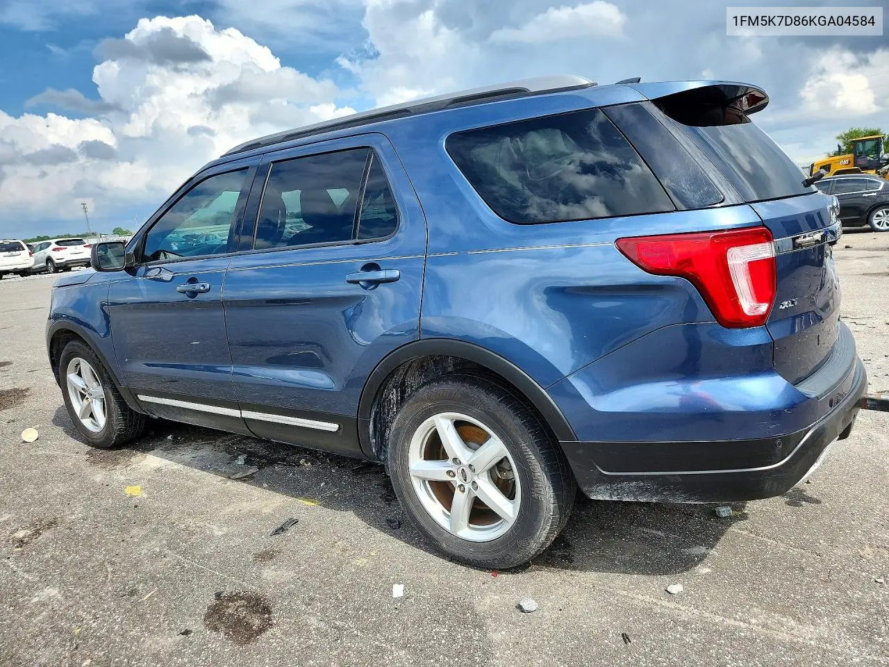 2019 FORD EXPLORER VIN 1FM5K7D86KGA04584 — фото 2