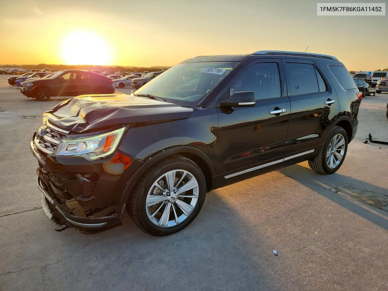 FORD EXPLORER 2019, VIN 1FM5K7F86KGA11452