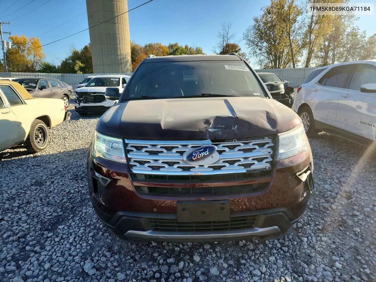 FORD EXPLORER 2019, VIN 1FM5K8D89KGA71184