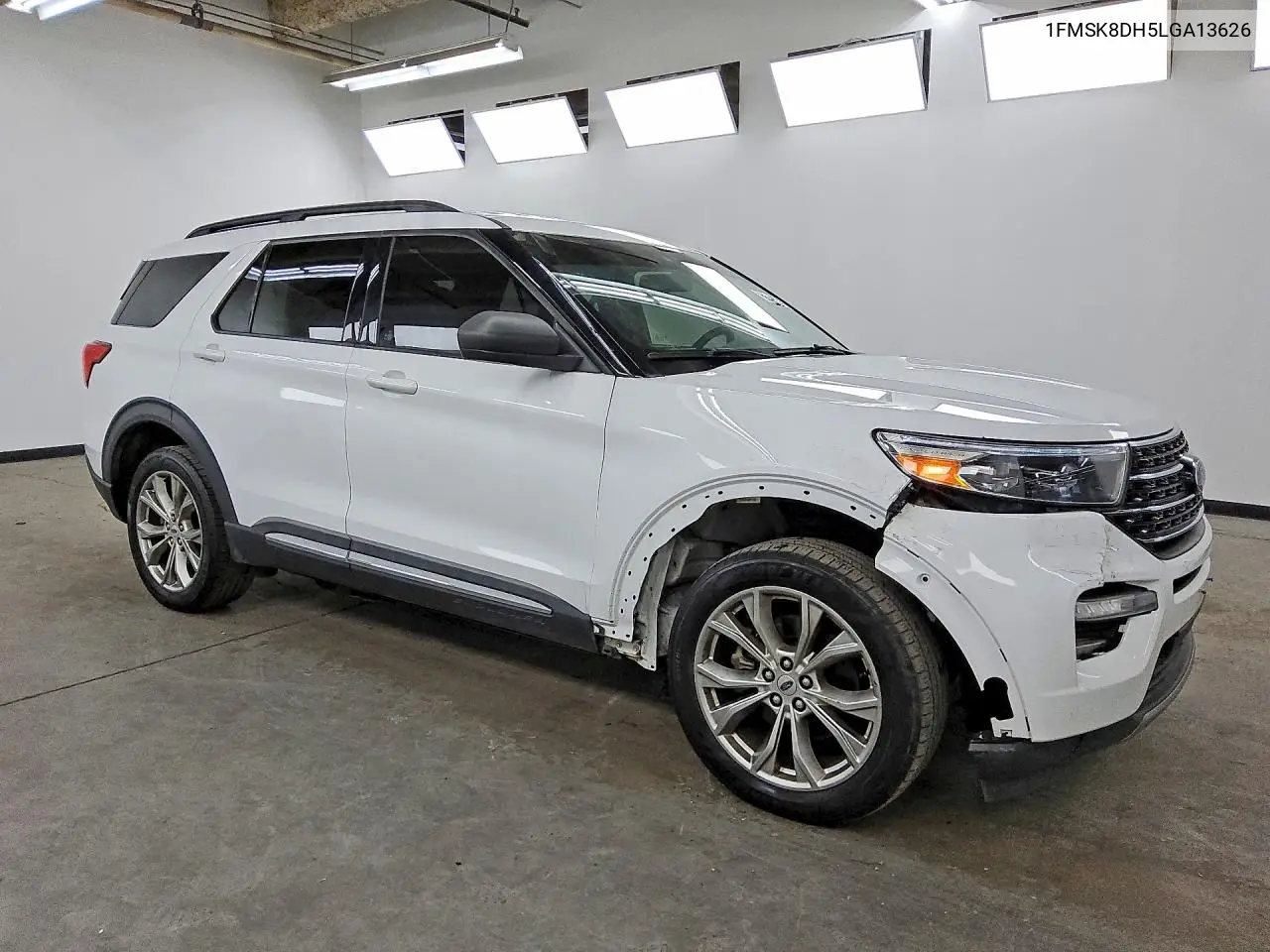 2020 FORD EXPLORER VIN 1FMSK8DH5LGA13626 — фото 4