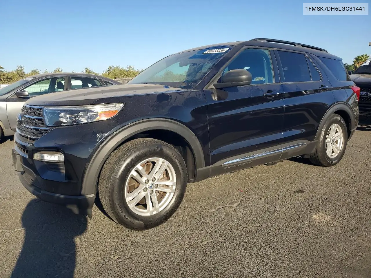 FORD EXPLORER 2020, VIN 1FMSK7DH6LGC31441
