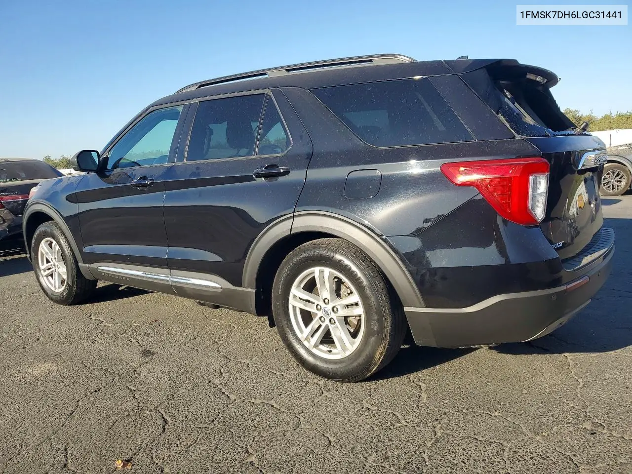 2020 FORD EXPLORER VIN 1FMSK7DH6LGC31441 — фото 2