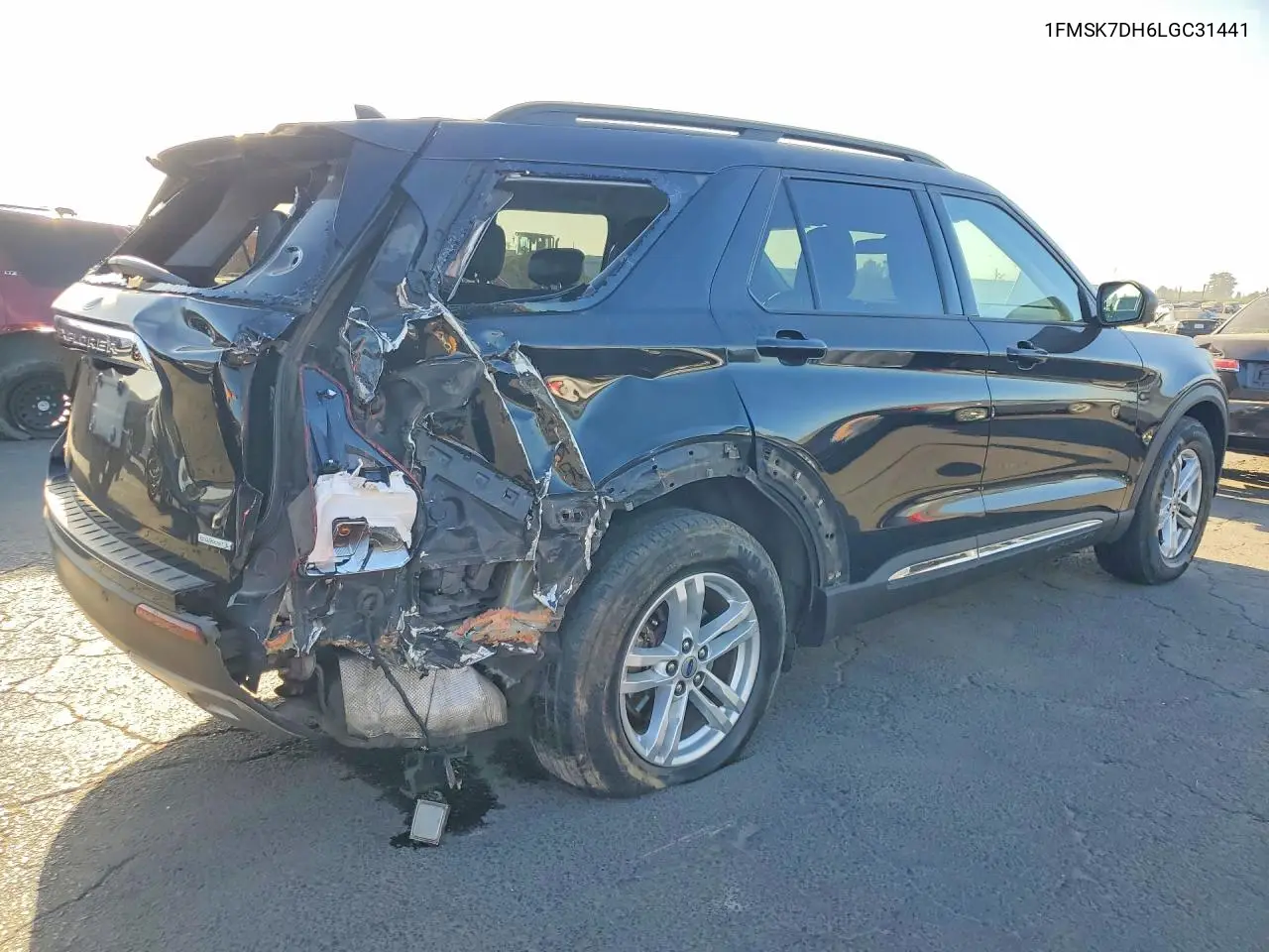 2020 FORD EXPLORER VIN 1FMSK7DH6LGC31441 — фото 3