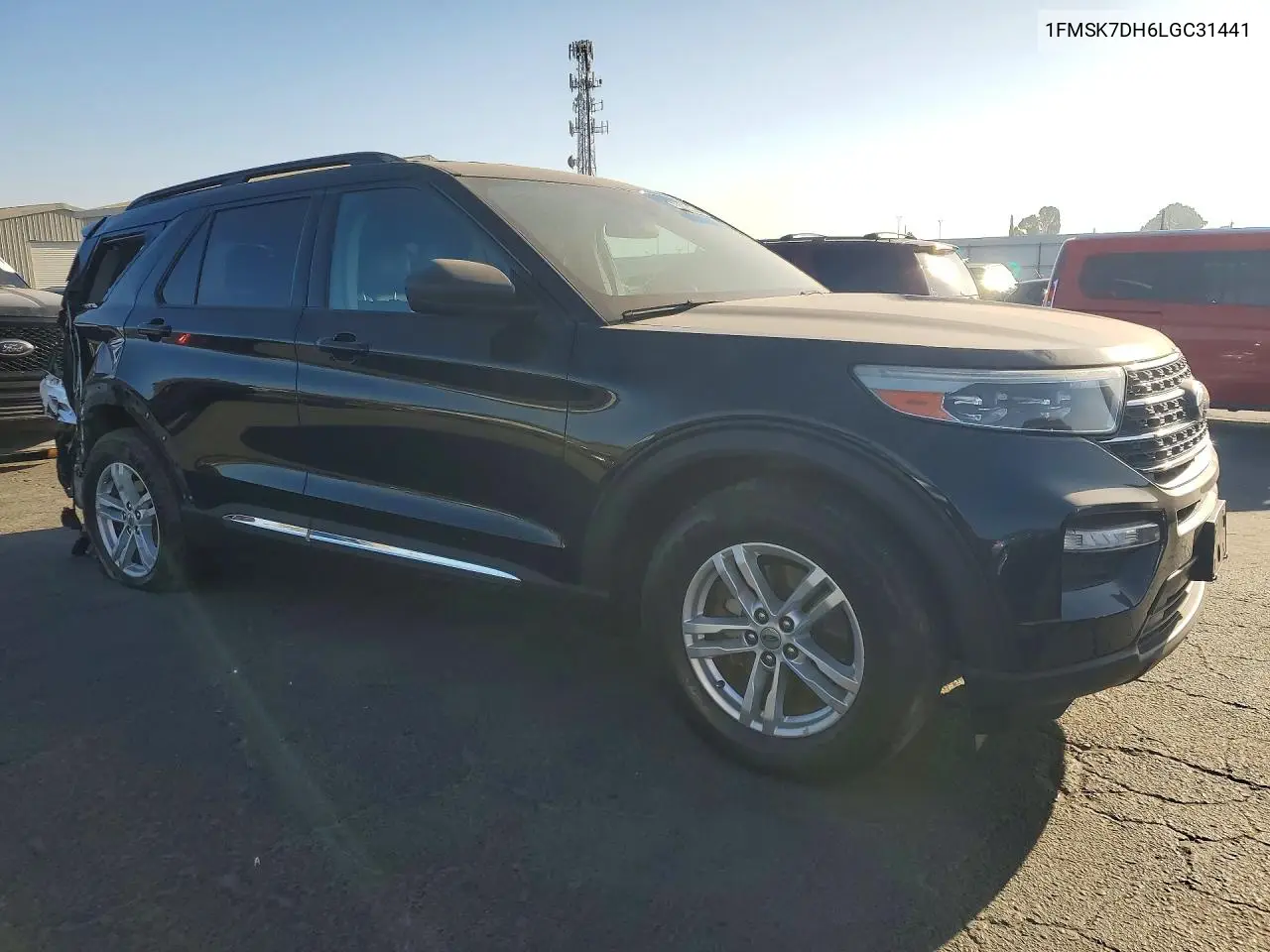 2020 FORD EXPLORER VIN 1FMSK7DH6LGC31441 — фото 4