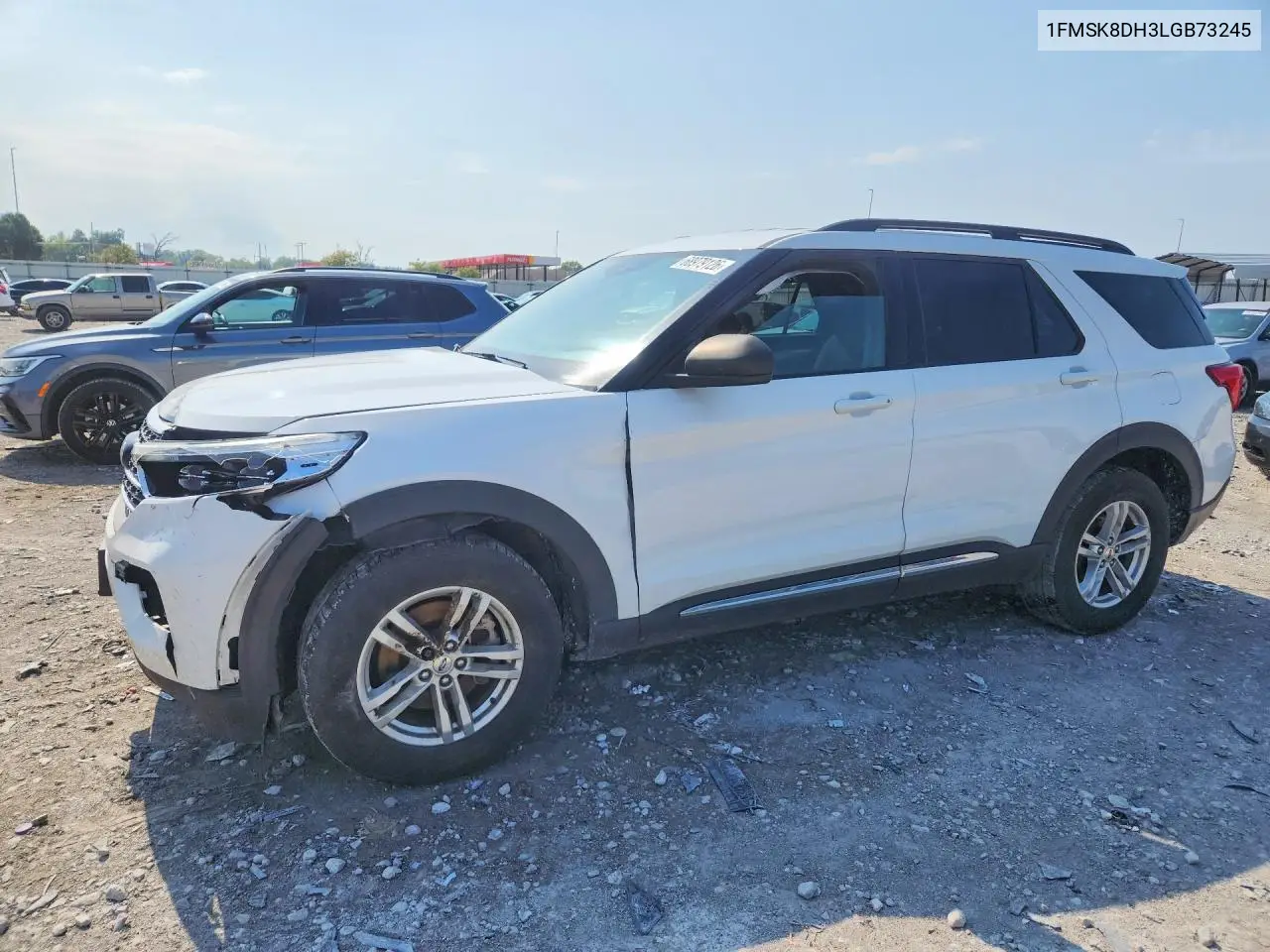 FORD EXPLORER 2020, VIN 1FMSK8DH3LGB73245