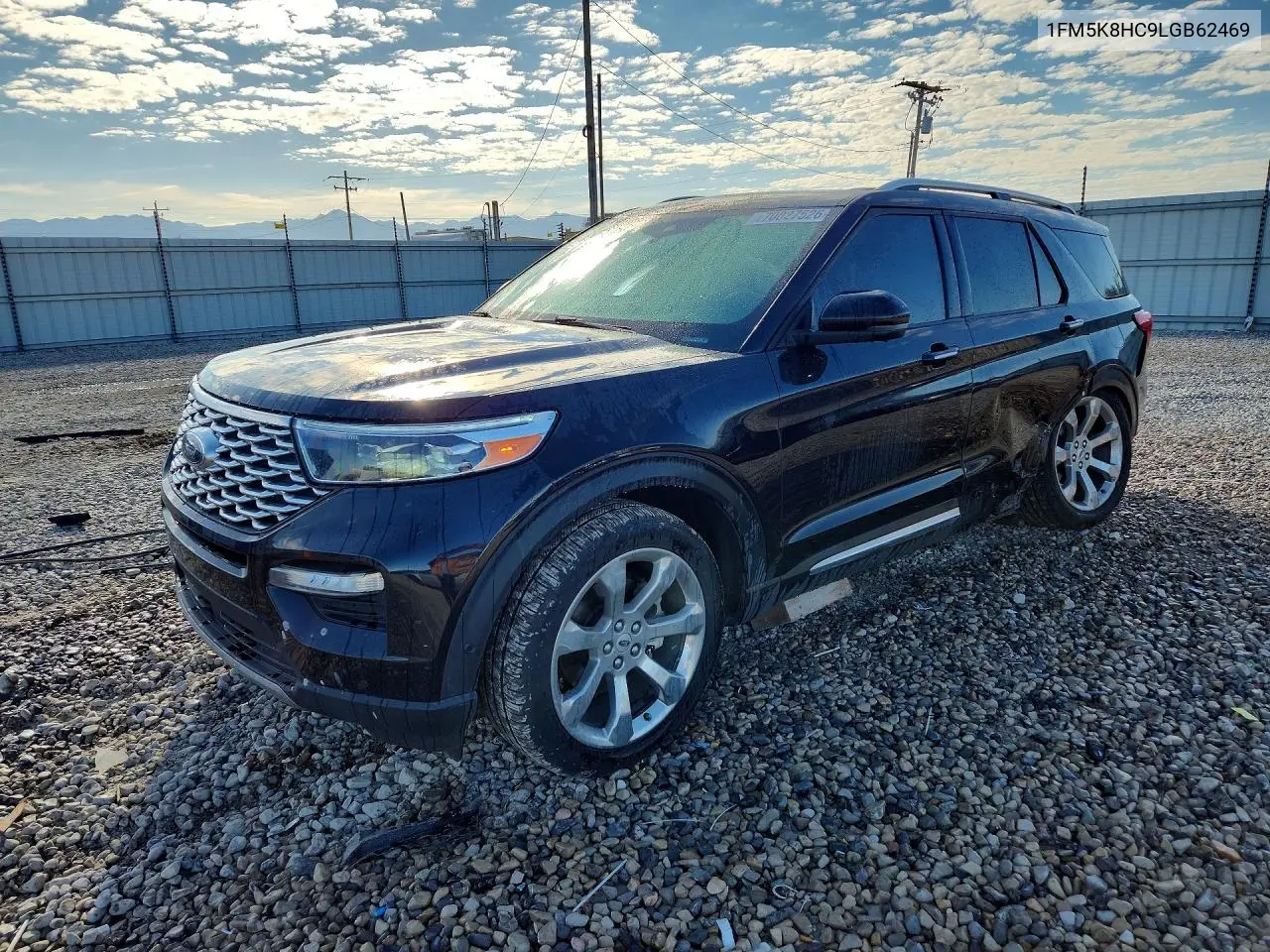 FORD EXPLORER 2020, VIN 1FM5K8HC9LGB62469
