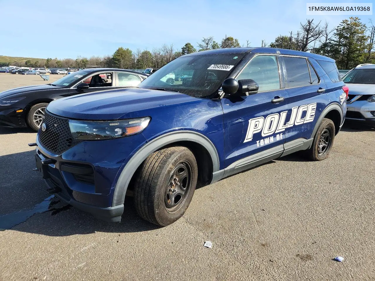 FORD EXPLORER 2020, VIN 1FM5K8AW6LGA19368