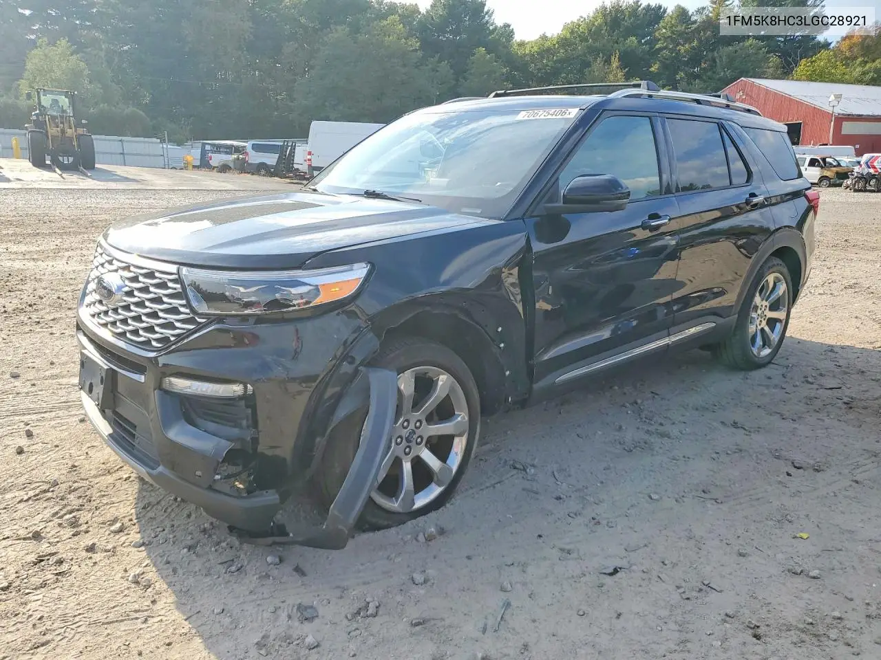 FORD EXPLORER 2020, VIN 1FM5K8HC3LGC28921