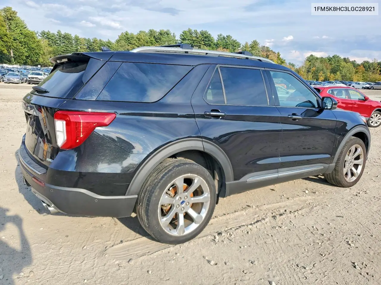 2020 FORD EXPLORER VIN 1FM5K8HC3LGC28921 — фото 3