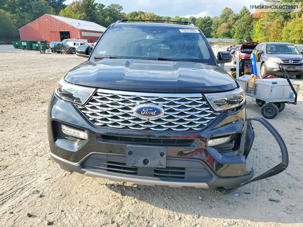 2020 FORD EXPLORER VIN 1FM5K8HC3LGC28921 — фото 5