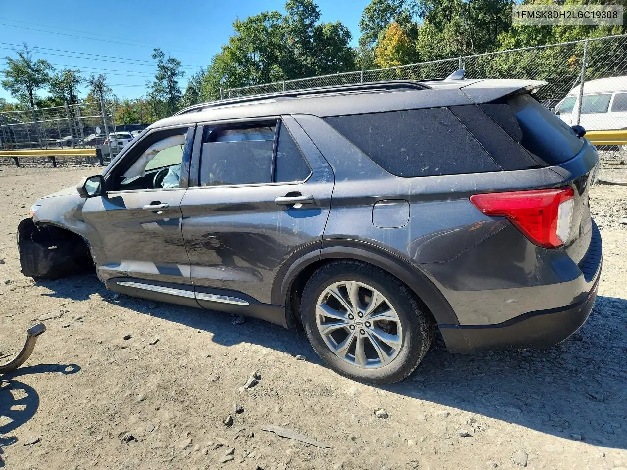 2020 FORD EXPLORER VIN 1FMSK8DH2LGC19308 — фото 2