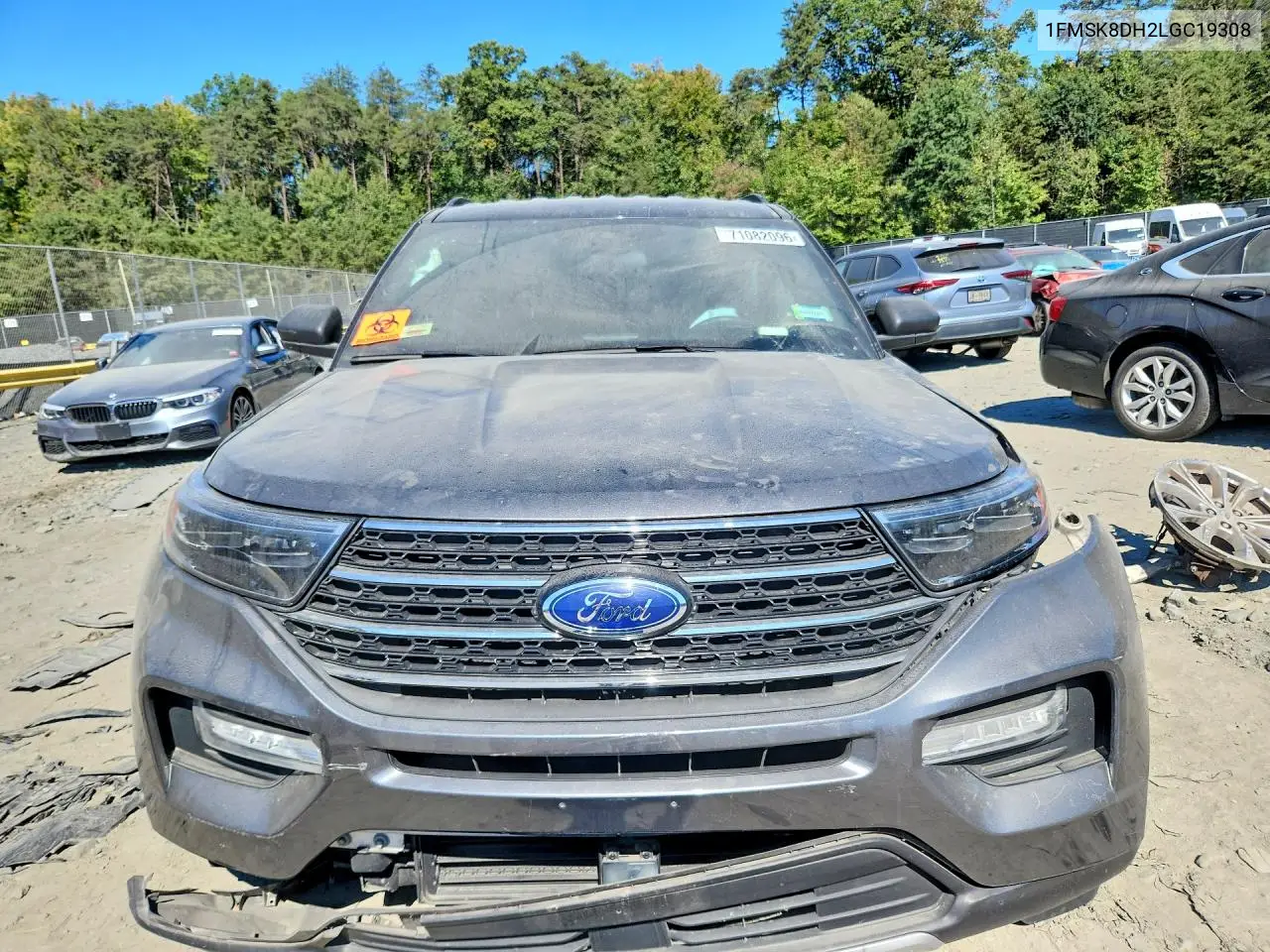 2020 FORD EXPLORER VIN 1FMSK8DH2LGC19308 — фото 5