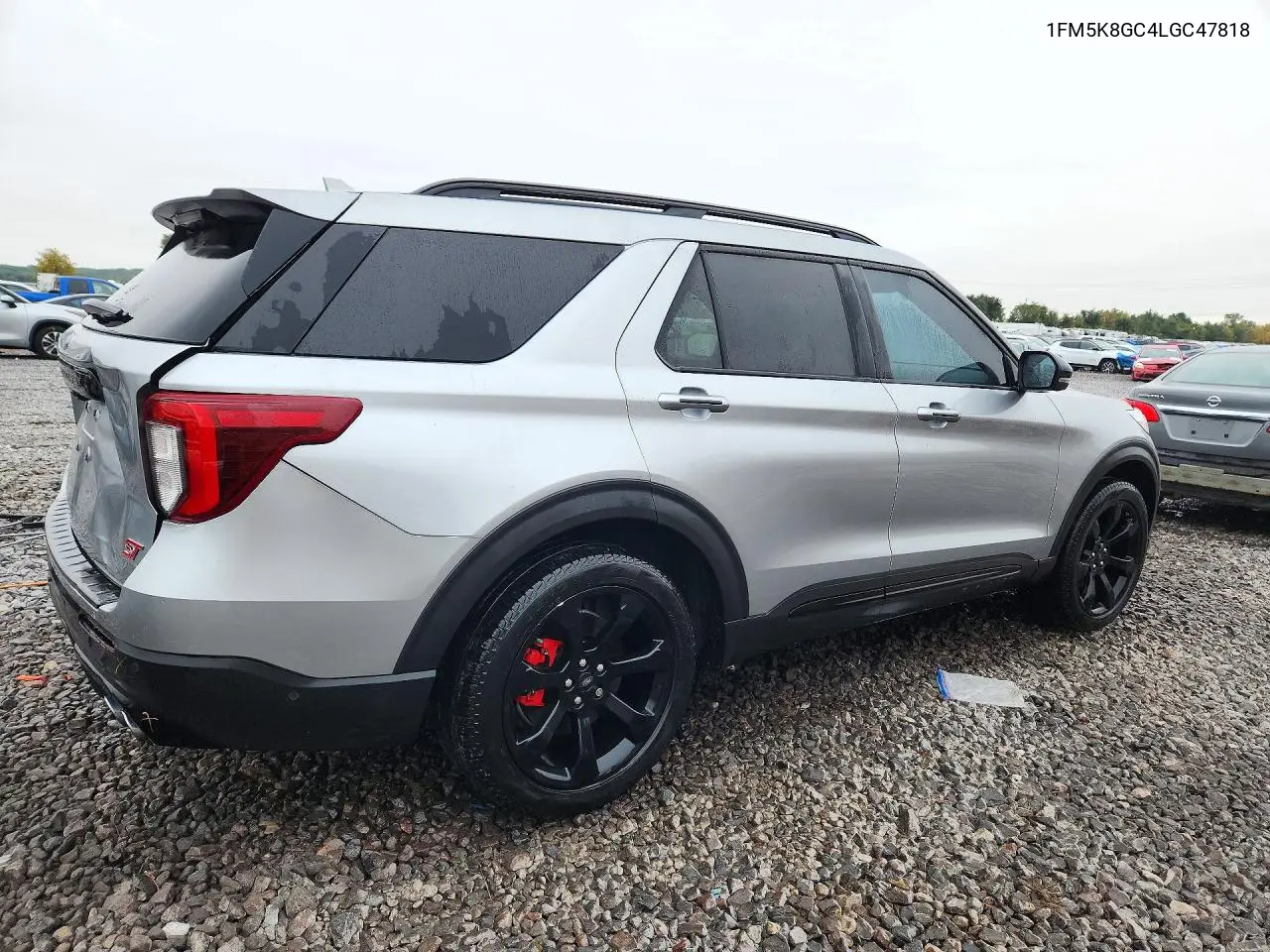 2020 FORD EXPLORER VIN 1FM5K8GC4LGC47818 — фото 3