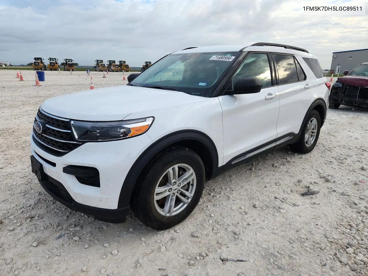 FORD EXPLORER 2020, VIN 1FMSK7DH5LGC89511