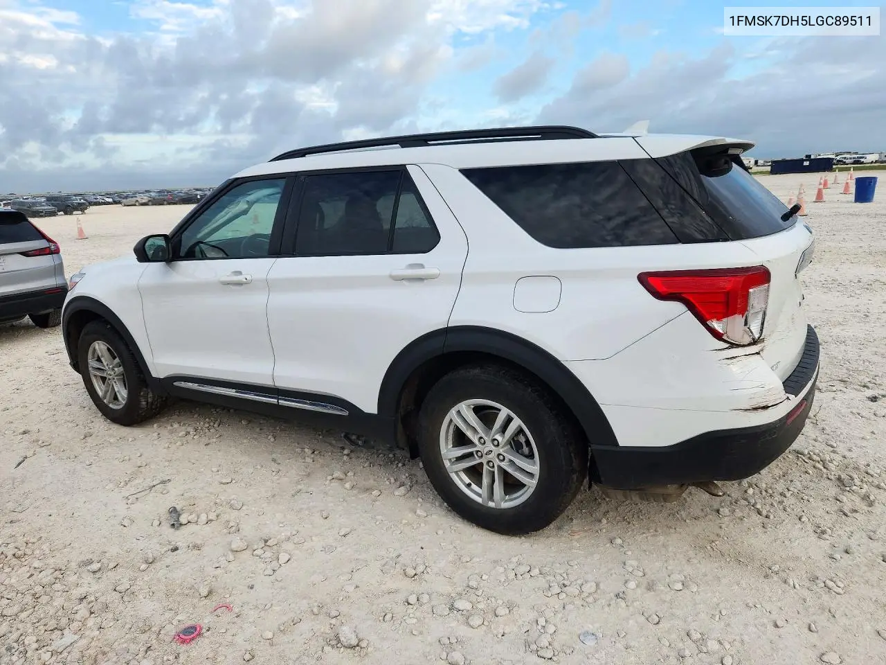 2020 FORD EXPLORER VIN 1FMSK7DH5LGC89511 — фото 2