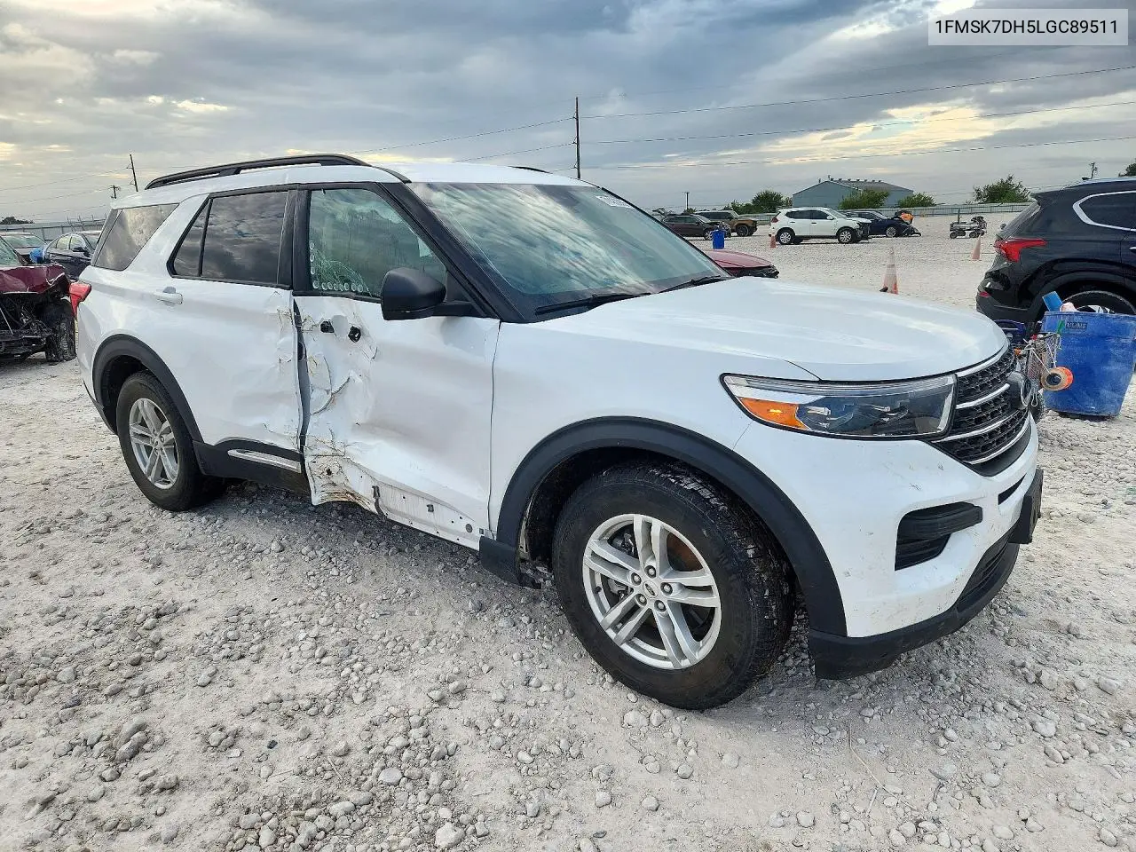 2020 FORD EXPLORER VIN 1FMSK7DH5LGC89511 — фото 4