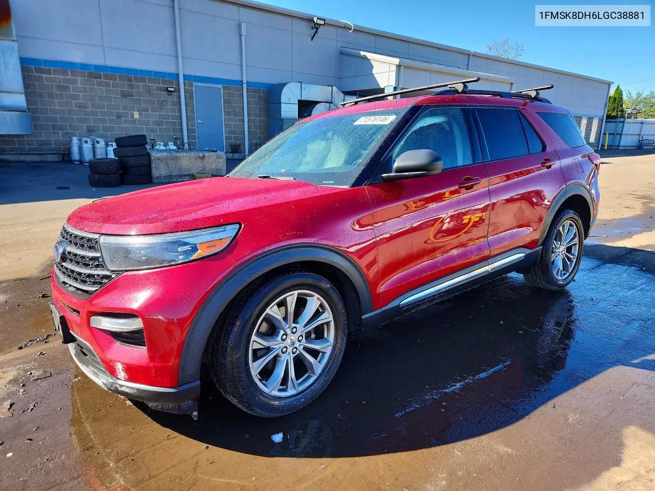 FORD EXPLORER 2020, VIN 1FMSK8DH6LGC38881