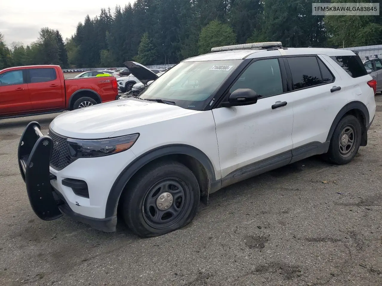FORD EXPLORER 2020, VIN 1FM5K8AW4LGA83845