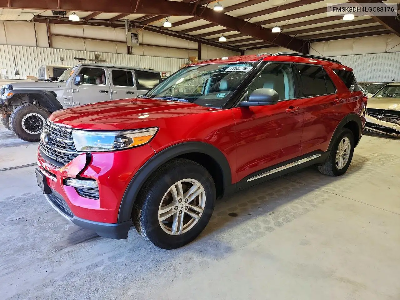 FORD EXPLORER 2020, VIN 1FMSK8DH4LGC88176