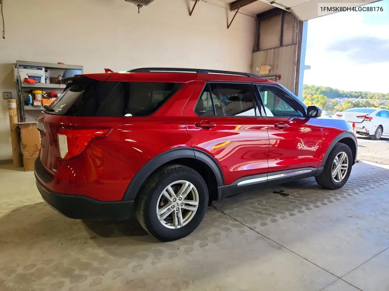 2020 FORD EXPLORER VIN 1FMSK8DH4LGC88176 — фото 3