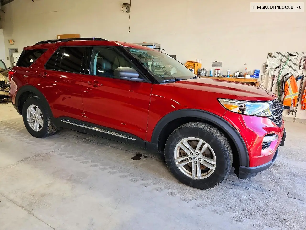 2020 FORD EXPLORER VIN 1FMSK8DH4LGC88176 — фото 4